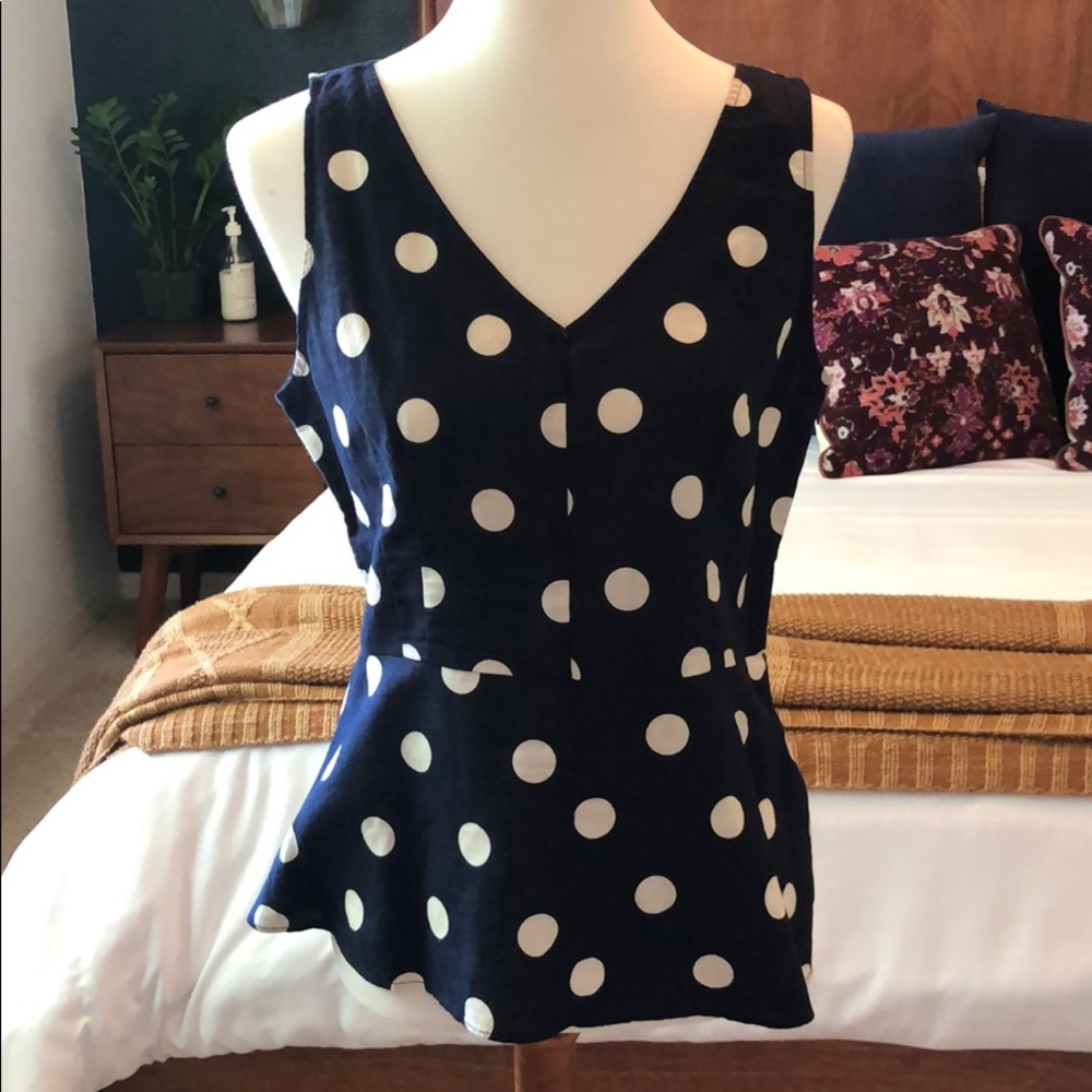 J. Crew Linen Top